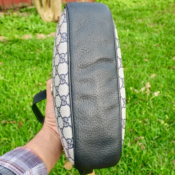 Vintage Gucci Ophidia GG Supreme Navy Blue Shoulder Bag/Crossbody - Picture 5 of 16